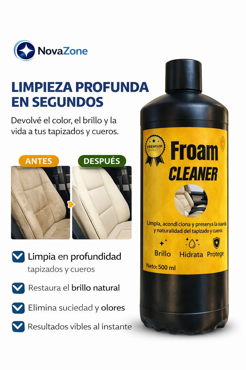 Froam Cleaner® – Limpiador Multiuso Premiun