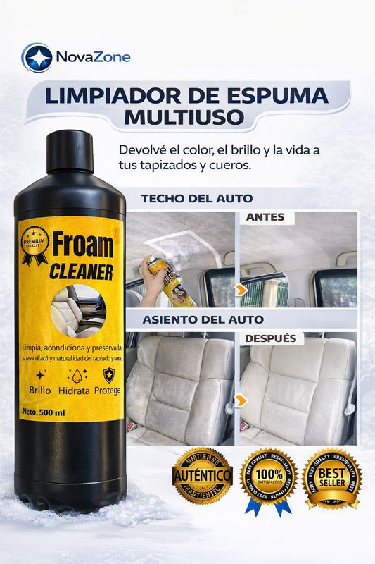 Froam Cleaner® – Limpiador Multiuso Premiun
