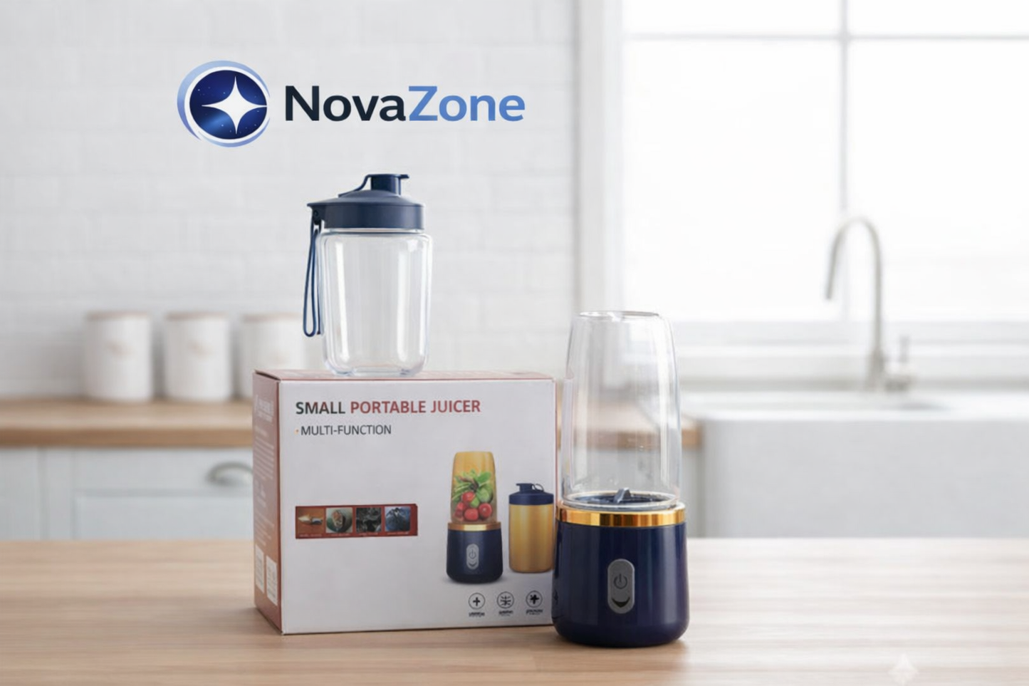 Mini Licuadora Portátil con Vaso