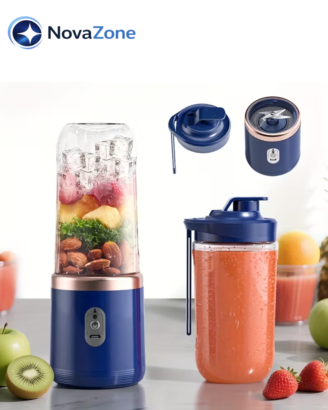 Mini Licuadora Portátil con Vaso