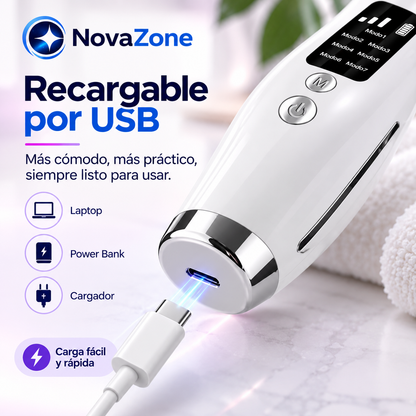 LumiLift™ – Rejuvenecedor Facial y de Cuello LED 7 en 1