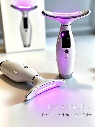 LumiLift™ – Rejuvenecedor Facial y de Cuello LED 7 en 1