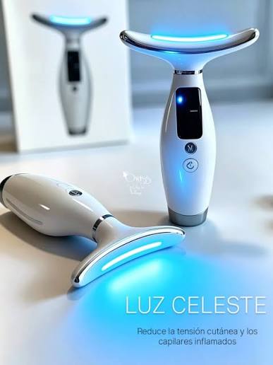 LumiLift™ – Rejuvenecedor Facial y de Cuello LED 7 en 1